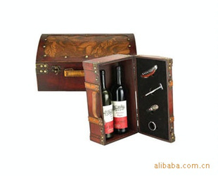 【上海本地】供應酒盒,紅酒木盒。古典酒盒,雙支酒盒