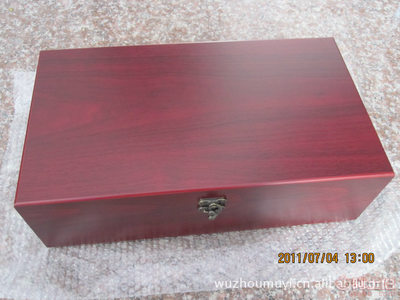 【量大從優通用紅酒木盒定做雙支裝葡萄酒包裝盒精美酒禮盒WZ-006】 - 產品庫 - 平陽縣五洲木藝廠