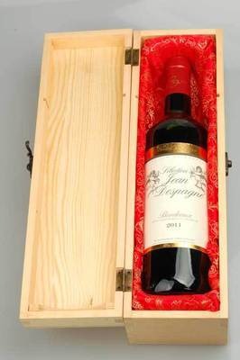 【高檔松木盒單支木盒紅酒木盒定制紅酒包裝禮盒葡萄酒禮盒包裝】價(jià)格,廠家,圖片,酒類包裝,平陽縣宇泰工藝品廠-