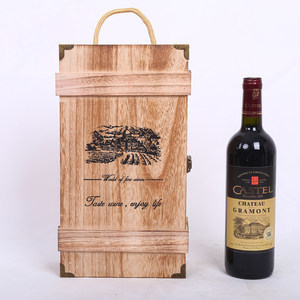 紅酒盒雙支桐木木盒 匠心工藝與禮品包裝的完美融合